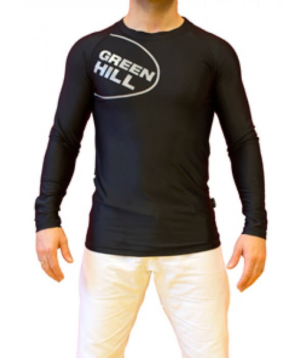 RASH GUARD IBJJF RANK LANGE ARMER