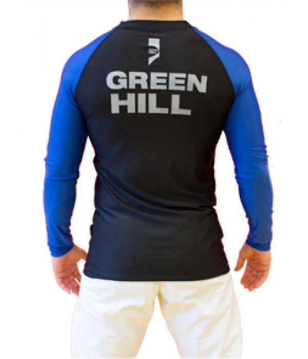 RASH GUARD IBJJF RANK LANGE ARMER