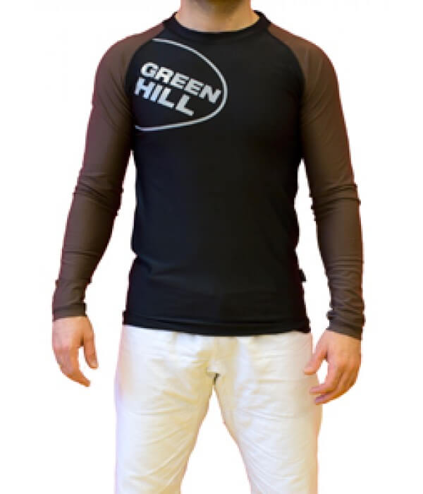 RASH GUARD IBJJF RANK LANGE ARMER