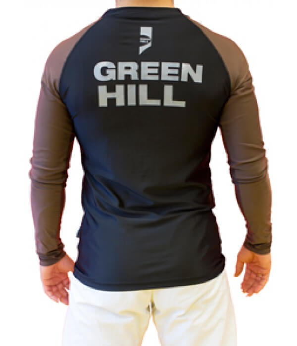 RASH GUARD IBJJF RANK LANGE ARMER