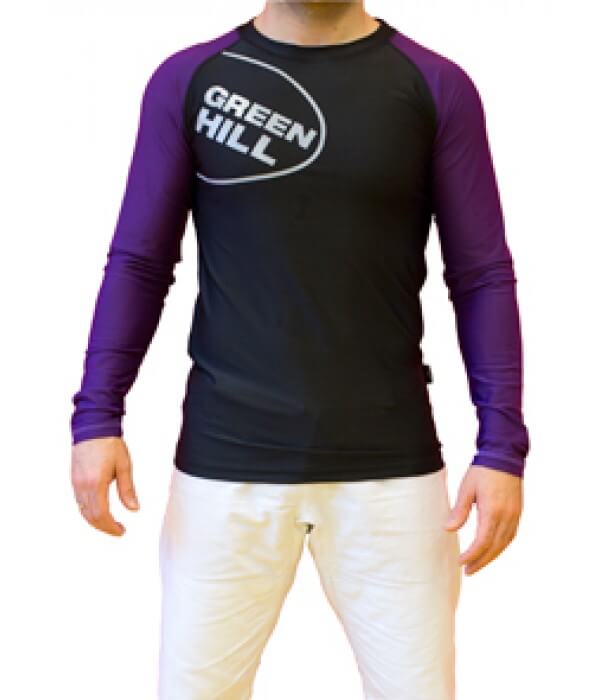 RASH GUARD IBJJF RANK LANGE ARMER