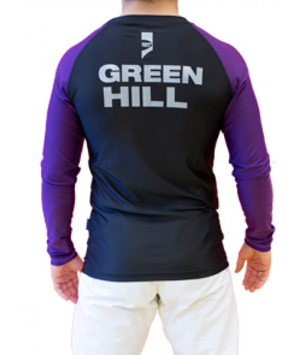 RASH GUARD IBJJF RANK LANGE ARMER